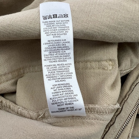 ASOS Design Tall Denim Boilersuit in Stone Size 6 - Picture 11 of 12